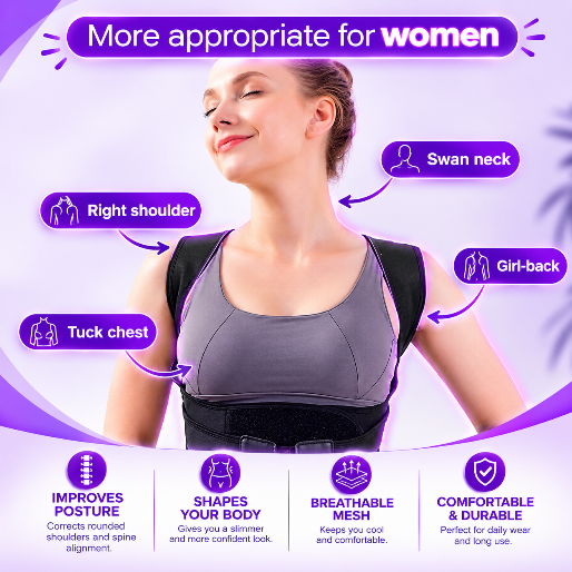 Posture Corrector Belt for Waist and Back
