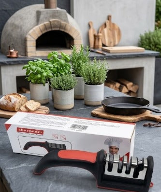 Professional 3-Stage Kitchen Knife Sharpener